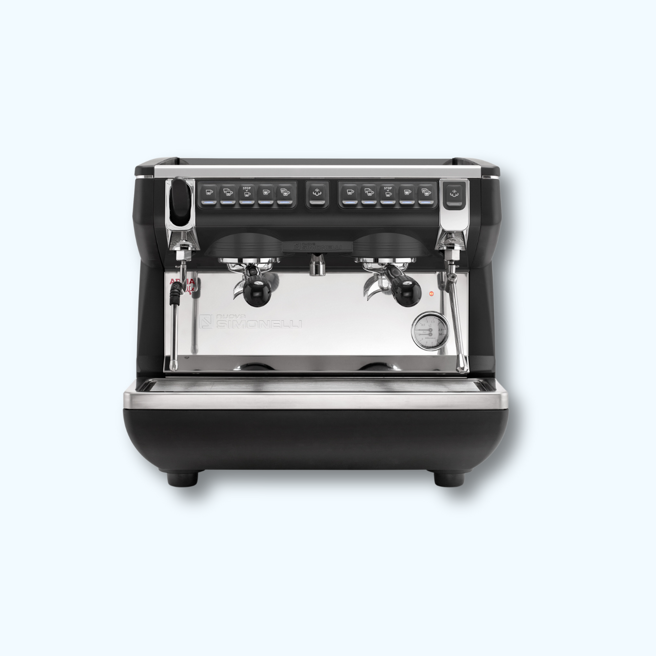 Nuova Simonelli Appia Life Compact Volumetric Espresso Machine W/AutoSteam and Simonelli Softener