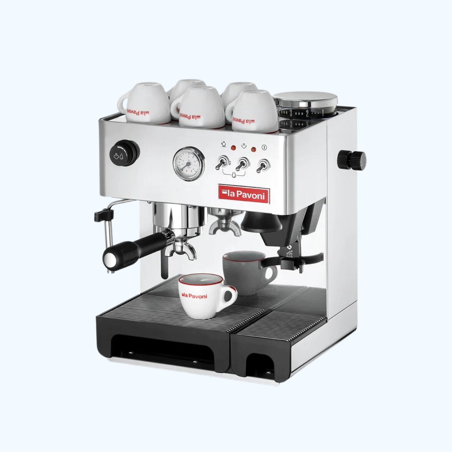 La Pavoni Domus Bar Grinder Espresso Machine